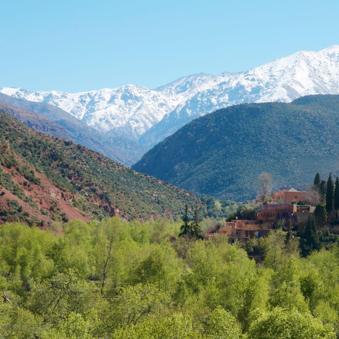 Marrakech : montagnes de l'Atlas, cascades de la vallée d'Ourika, excursion d'une journée