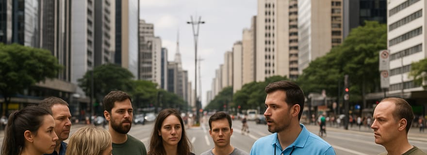 São Paulo : Visite à pied de l'avenue Paulista