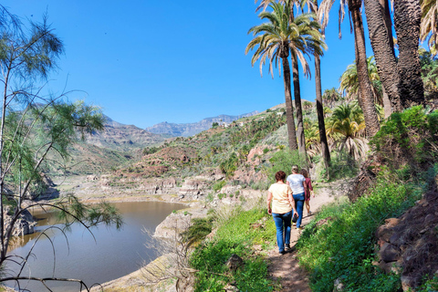 Gran Canaria Cueva, Oasis, Aventura en la Garganta Roja y Picnic acogedorGran Canaria Discovery Adventure Tour con Picnic de Tapas