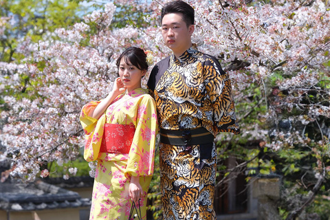 Kyoto Kimono Rental mimosa ｜Kimono/Yukata Rental Couple Plan