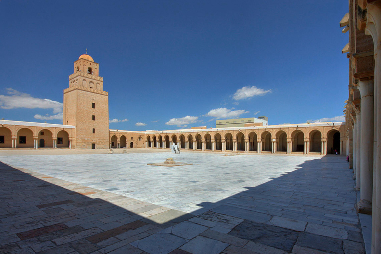 Vip Tour : El Jem, Kairouan, Monastir/Sousse|Pickup included 4️⃣Pick Up From : Tunis