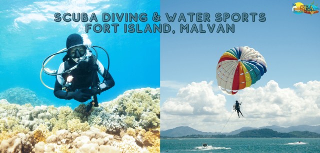 Visit Scuba Diving & Water Sports At Fort Island, Malvan in Bhogwe Beach