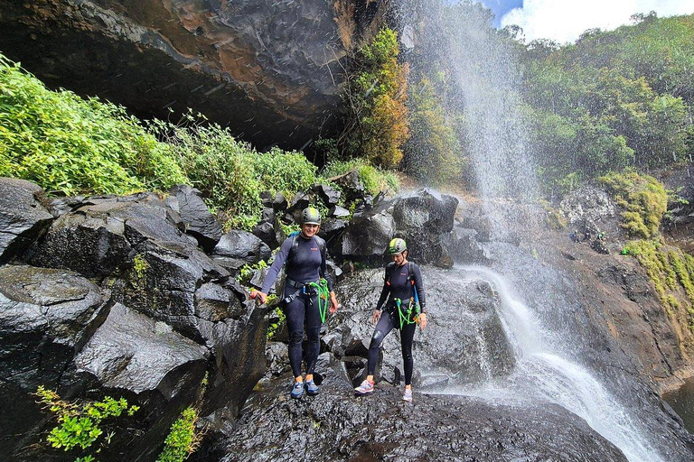Seven Waterfalls Abseiling and Canyoning Guided Experience