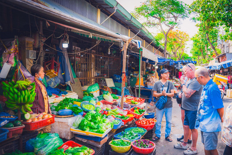 Da Nang: Corso di cucina e crociera sul fiume Han con trasferimentoHoi An ritiro+ritorno Vietn. Corso di cucina + mercato + crociera