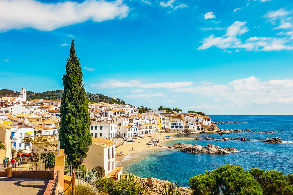 Depuis Barcelone : Visite d&#039;une jounée de Gérone et de la Costa Brava