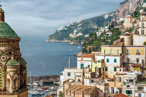 Da Napoli o Salerno: Costiera Amalfitana come un locale (tour di 8 ore)partendo da Salerno