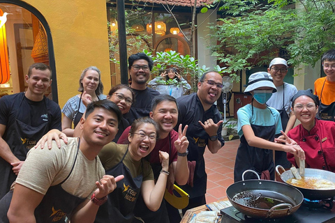 Hanoi Cooking Class: Pho/Bun Cha/Nem + Free Egg/ Salt Coffee