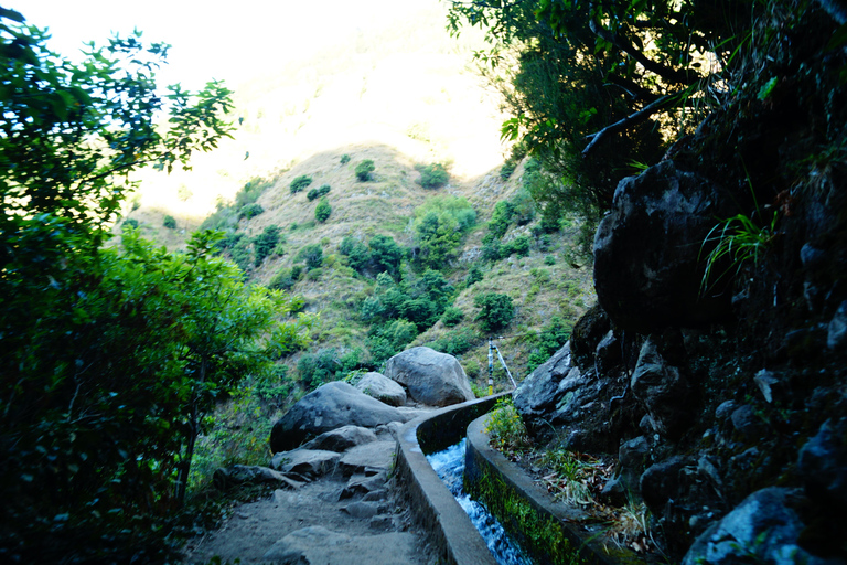 From Funchal: Levada Nova Hiking Tour with stopover at beach Nova friday