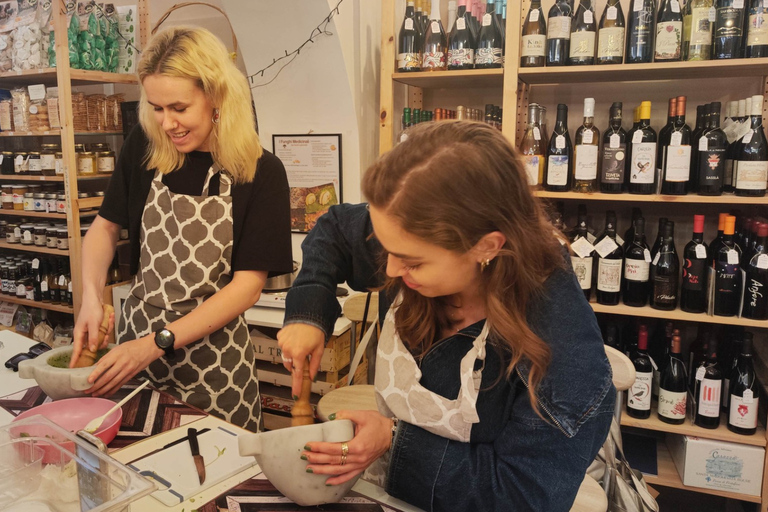 Genoa: Handmade Potato Gnocchi & Pesto Class with Wine