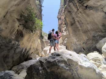 Sarakina-Schlucht - Wander- und Badeabenteuer im Süden Kretas