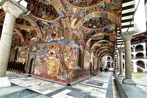 From Sofia: Rila Monastery, Sacred Cave & Alpine Picnic