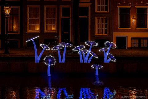 Crucero por el Festival de la Luz de Ámsterdam con bebidas calientes opcionalesCrucero Fiesta de la Luz de Ámsterdam con 1 Bebida