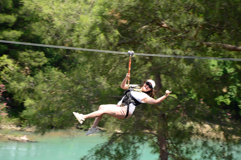 Antalya/Alanya Rafting, Zipline, Jeep, Quad, Buggy Safari 2in1 Exprience