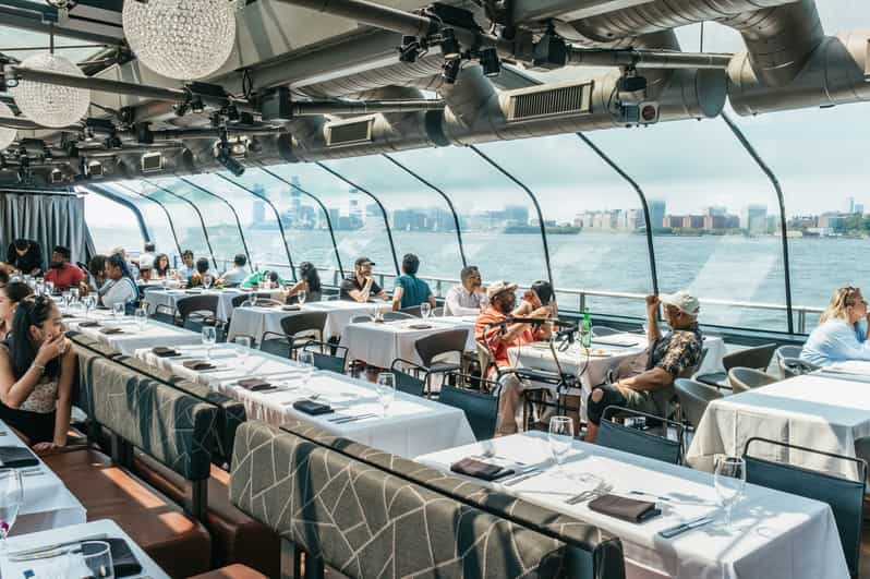 NYC: Luxury Brunch, Lunch or Dinner Harbor Cruise | GetYourGuide