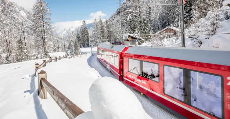 From Milan: Bernina Train and St. Moritz Day Trip photo 6