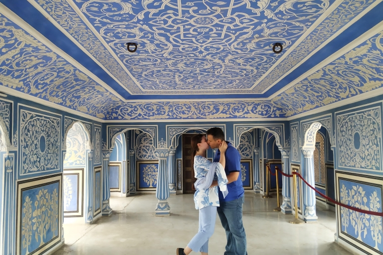 Jaipur : Tour de photographie InstagramComprend la voiture, le guide, les billets, le déjeuner et le temple des singes.