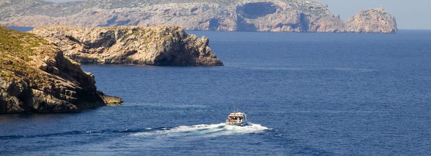Colonia Sant Jordi : Tour en bateau classique et express vers Cabrera