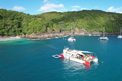 Phuket: Coral and Racha Islands Catamaran Cruise & BBQ Party