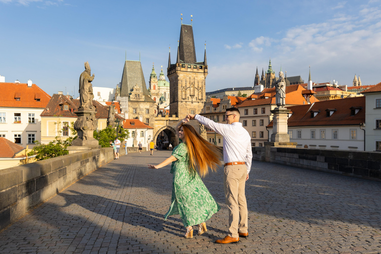 Sessão fotográfica privada em Praga