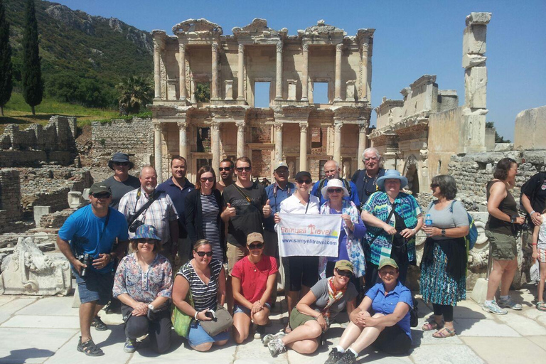 Visite privée d&#039;Ephèse au départ de Kusadasi. Bain turc opt