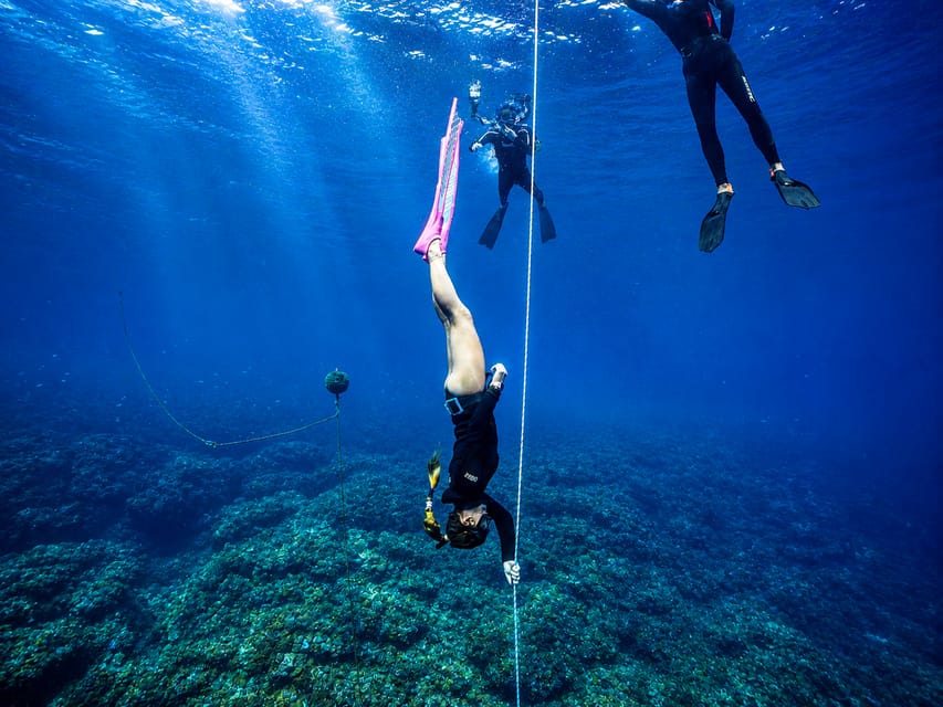 Initiation à l'apnée à Tahiti