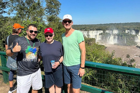 Visite privée des chutes d&#039;Iguazu : Brésil et Argentine en 1 jour