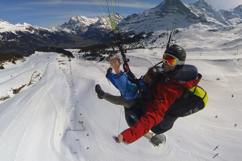 Grindelwald: Vôos duplos de parapente