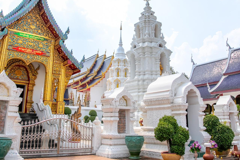 Chiangmai: Lepki wodospad &amp; Kraina aniołów &amp; Wat ban den.