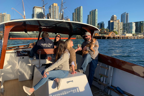 San Diego Sunset Cruise on a Classic Wooden Yacht