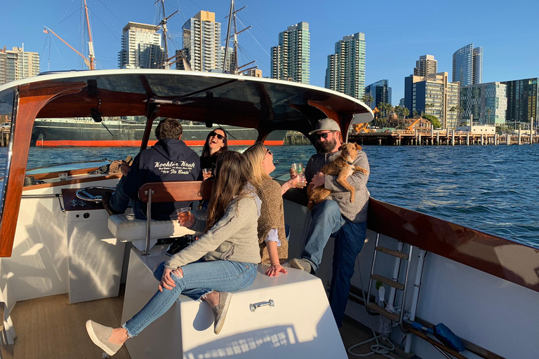 San Diego Sunset Cruise on a Classic Wooden Yacht