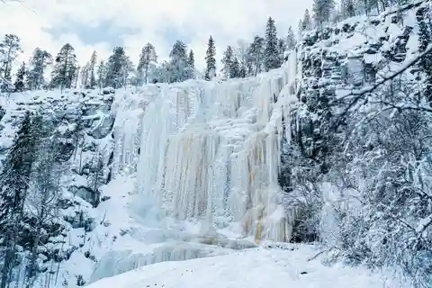 From Rovaniemi: Frozen Waterfalls of Korouoma Full-Day Tour
