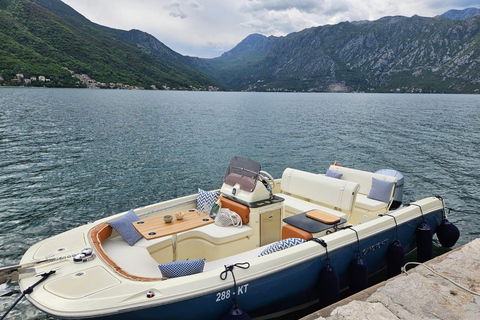 Private Speedboat Guided Kotor Bay with Food & Wine Guided Kotor Bay with Food & Wine