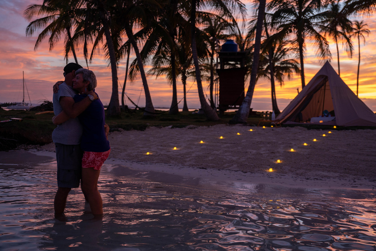 Romantisches Campen auf den San Blas InselnPrivate Insel in San Blas - Romantisches Camping