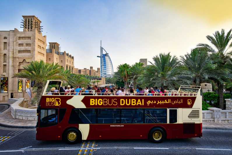Dubai: 5-daagse hop-on-hop-off-bustour, Aquarium & Woestijn Tour