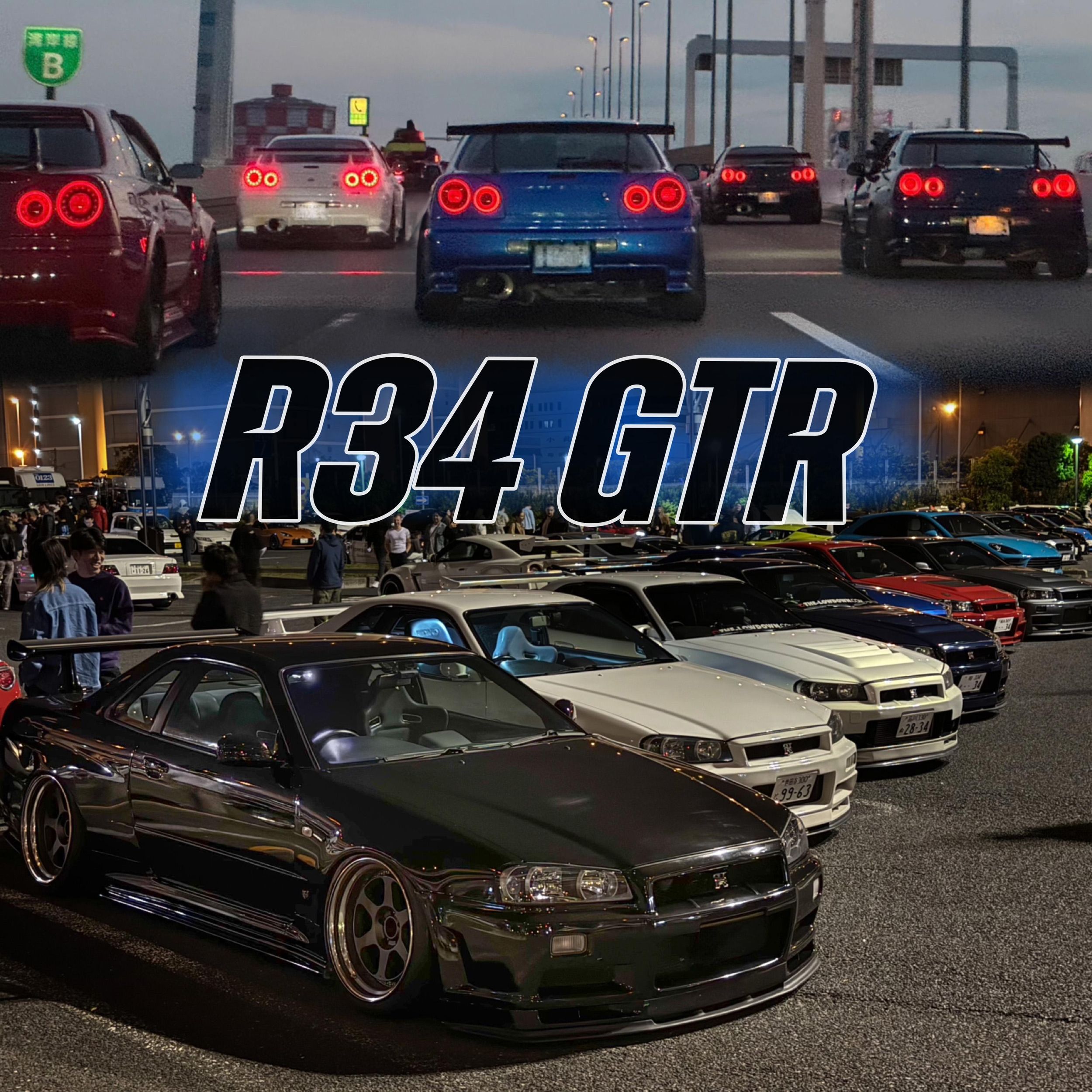 【R34 GT-R mit 450–700 PS】Daikoku PA, Tokio: Private Tour