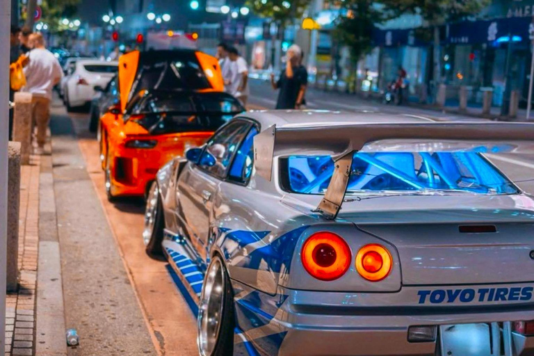 Tokyo Night Run – EVO WRX SKYLINE Daikoku Experience Midnight highway speed run + Hotel Pickup