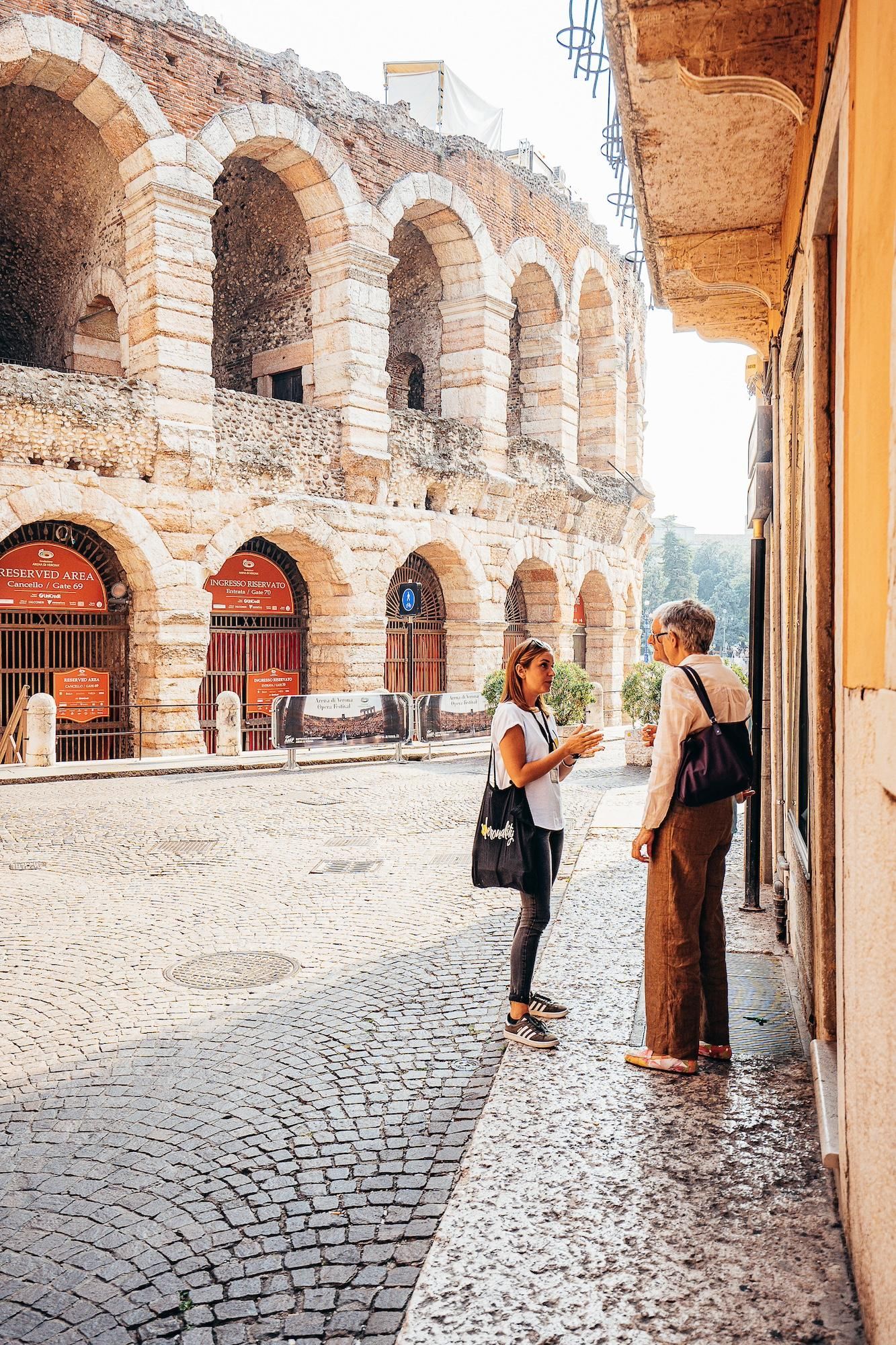 Verona: Rundgang & optionale Führung durch die Arena ohne Anstehen