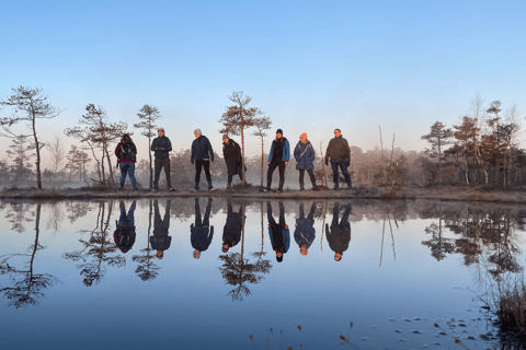 Vanuit Riga: Moerasschoenwandeltocht in Cenas of Ķemeri Bog