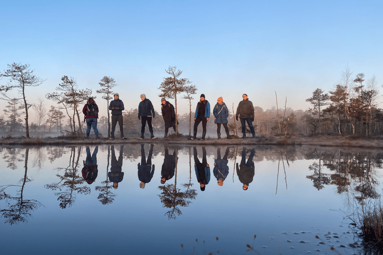 From Riga: Bog-Shoe Hiking Tour at Cenas or Ķemeri Bog