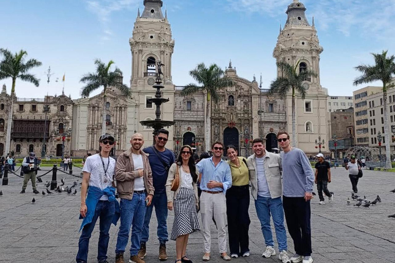 Ancient Lima on foot from Plaza San Martín to the San Francisco Convent Old Lima on Foot from Plaza San Martín to the San Francisco Convent