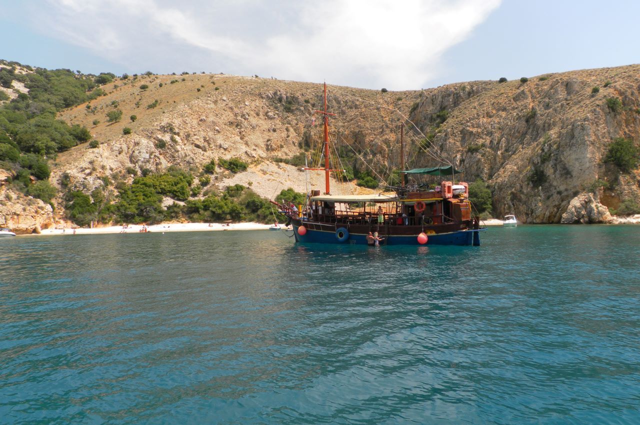 Krk : Segeln entlang der Küsten der Insel Krk und Plavnik