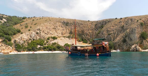 Krk : Segeln entlang der Küsten der Insel Krk und Plavnik