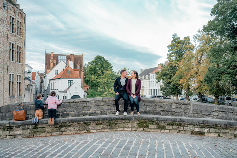 Bruges : Votre séance photo privée d&#039;une heure dans la ville médiévale