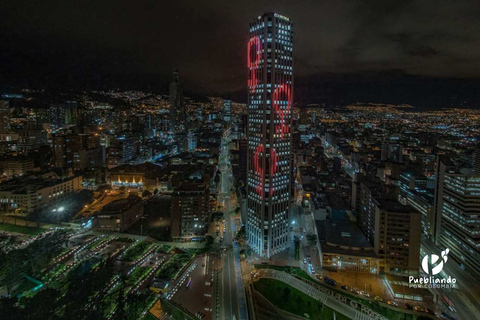 Entrance to the Torre Colpatria Vantage Point - Bogotá