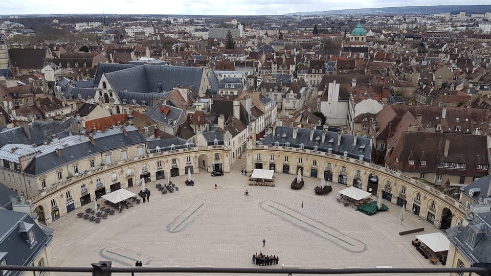 Dijon Stad Tour: Hoogtepunten Tour met Pauze voor Fijnproevers