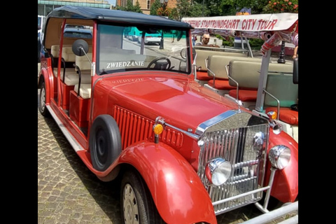 Gdańsk: Stadtführung mit dem elektrischen GolfwagenDanzig: Private Stadtrundfahrt im Elektro-Golfcart