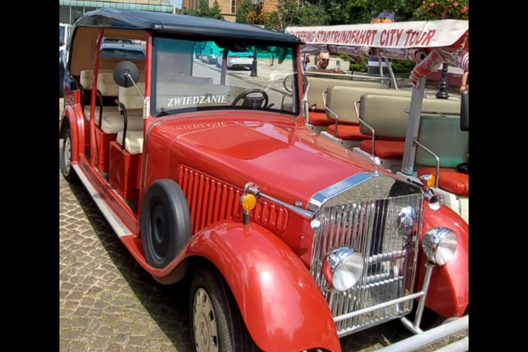 Gdańsk: Stadtführung mit dem elektrischen GolfwagenDanzig: Private Stadtrundfahrt im Elektro-Golfcart