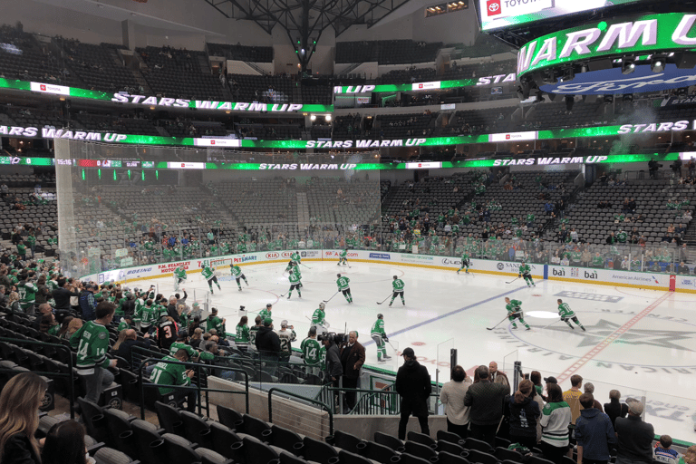 Dallas: Dallas Stars NHL Ice Hockey Game Ticket Lower Goal