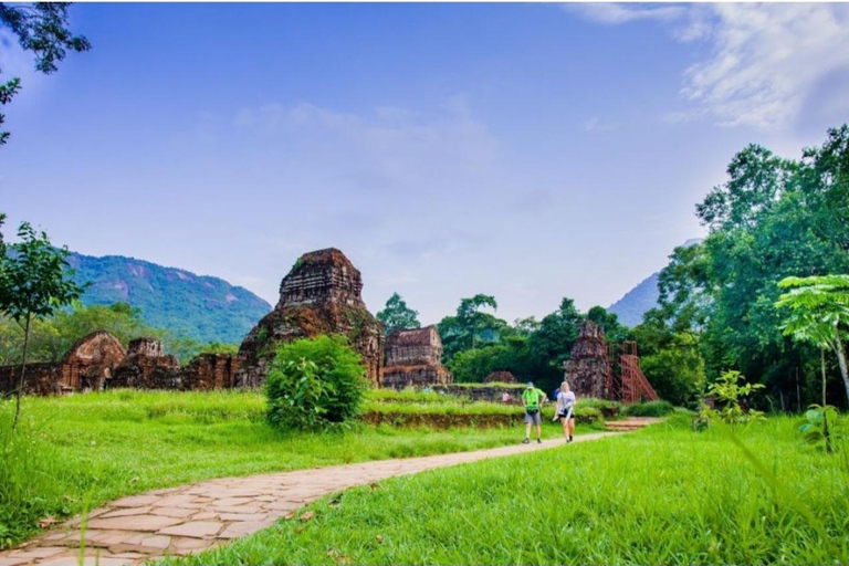 From Da Nang: My Son Sanctuary Sunset Tour & River Cruise