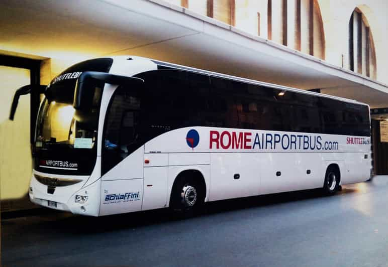 Rome: Tickets for Bus Transfer to or from Fiumicino Airport | GetYourGuide